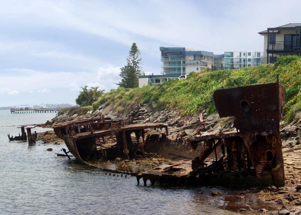 The HMQS Gayundah Wreck off Woody Point